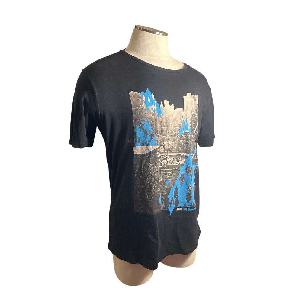 NWT Men XL Bench City Heights Short Sleeve Top Tee Shirt Cotton Graphic